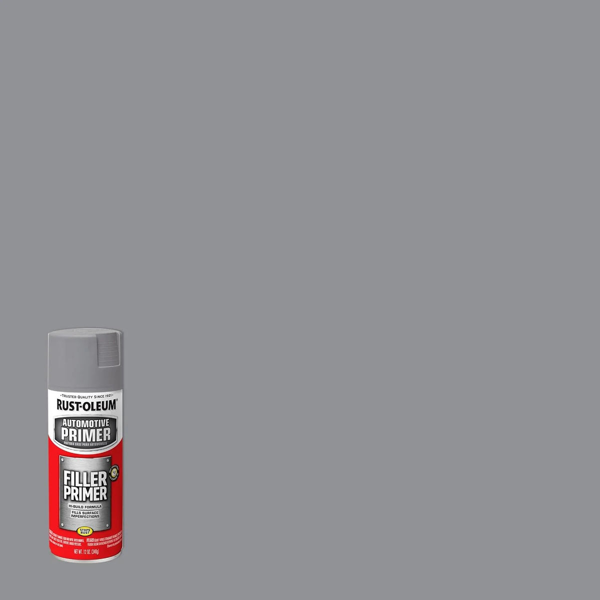 Rust-Oleum 249279 Automotive Filler Primer Spray, 11 oz, Gray