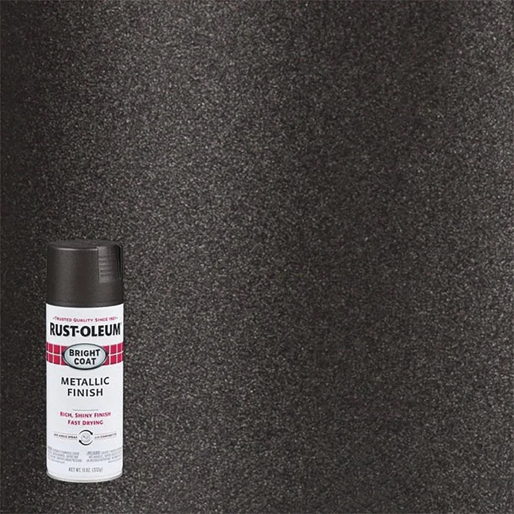 Rust-Oleum Stops Rust Bright Coat Metallic Spray Paint, Dark Bronze