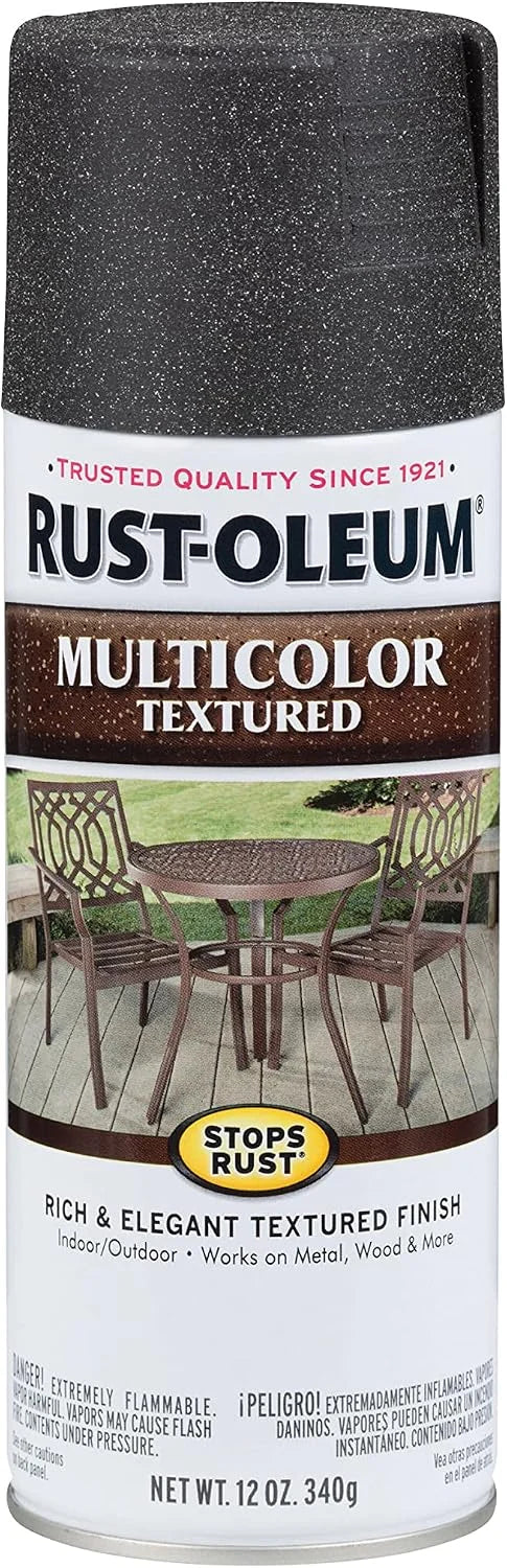 Rust-Oleum Stops Rust Multi-Color Textured Spray Paint, Aged Iron